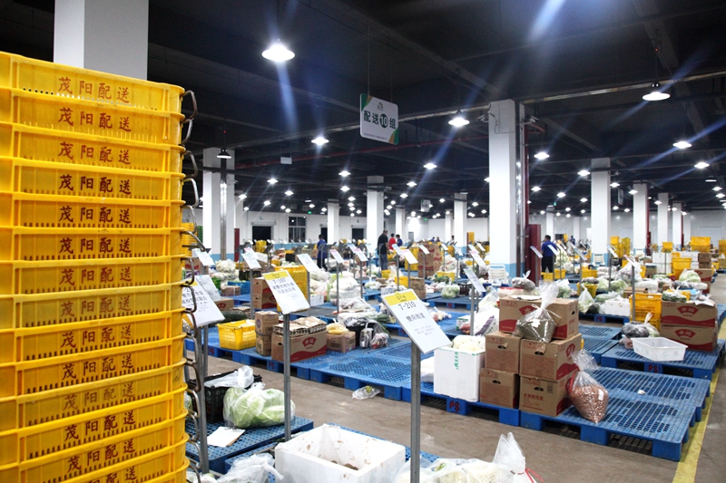 諸暨市教育局領(lǐng)導(dǎo)到浙農(nóng)茂陽檢查秋季開學(xué)配送工作