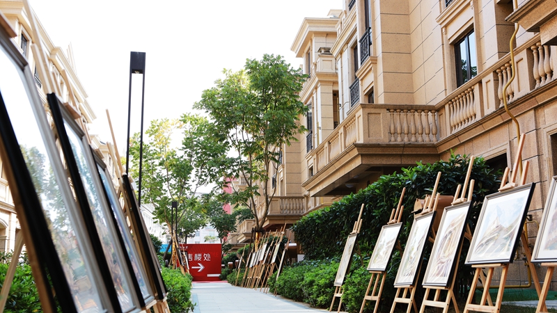 樂(lè)清華都&middot;天虹墅疊墅生活體驗(yàn)區(qū)開(kāi)放 吸引百余組客戶參觀