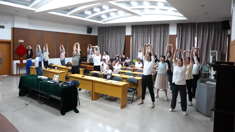 新光公司開展&ldquo;迎亞運&rdquo;健康主題講座