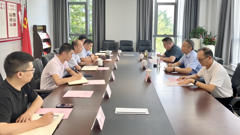 阜陽市供銷社理事會主任、黨組書記劉軍到訪浙江農合