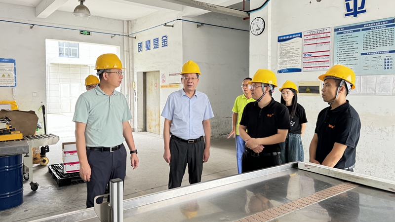 趙有國調研寧波石原金牛、景岳堂藥業并開展安全檢查