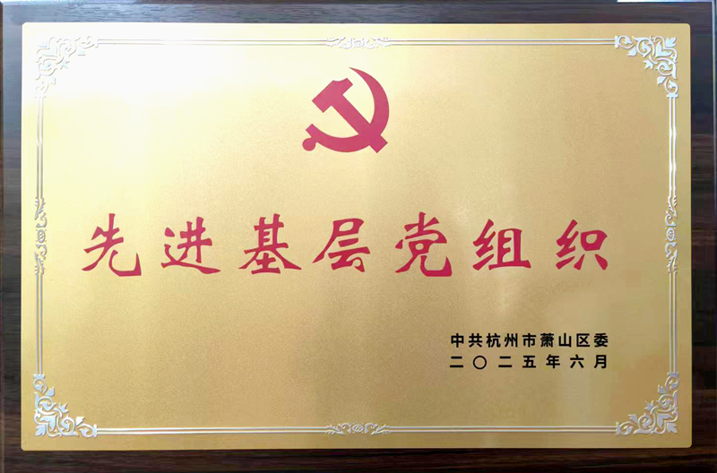 新光公司黨支部榮獲&ldquo;蕭山區(qū)先進(jìn)基層黨組織&rdquo;稱號(hào)