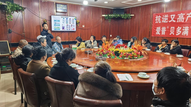 愛普科技在遼寧盤錦舉辦葡萄科學施肥培訓暨產品推廣會